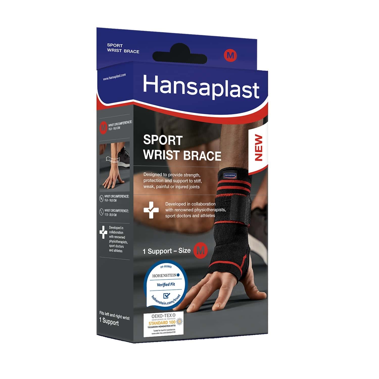 Buy Hansaplast Sport Wrist Brace Medium Online & Get Upto 60 OFF at PharmEasy