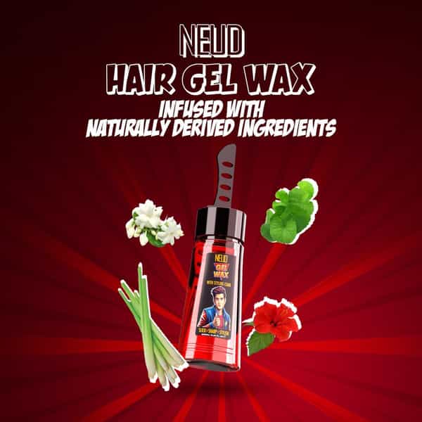 Neud Ayurvedic Strong Hold Hair Wax Gel - 250 Ml