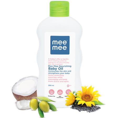Meemee Baby Oil With Fruit Extracts- 200 Ml (200 Ml)