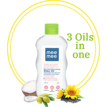 Meemee Baby Oil With Fruit Extracts- 200 Ml (200 Ml)
