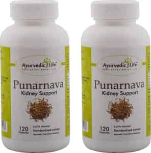 Ayurvedic Life Punarnva Capsule 120 Count Pack Of 2 Natural