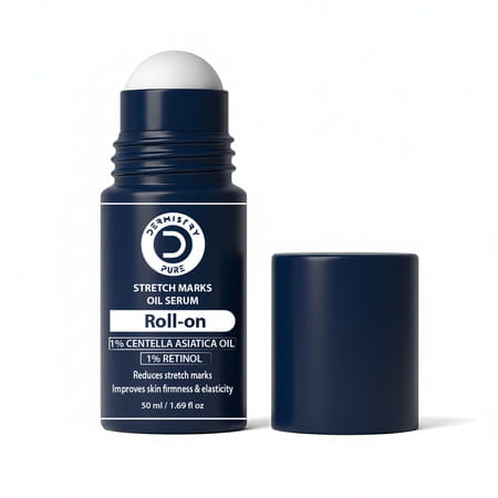 Dermistry Stretch Marks Scar Removal Roll On Oil Serum Pregnancy Safe With Shea Butter Bio Oils 50ml