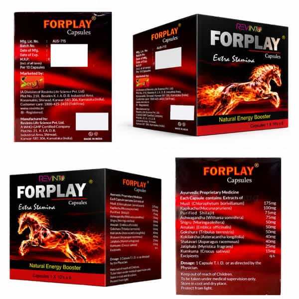 Revinto Forplay | Performance & Vitality Support | 60N