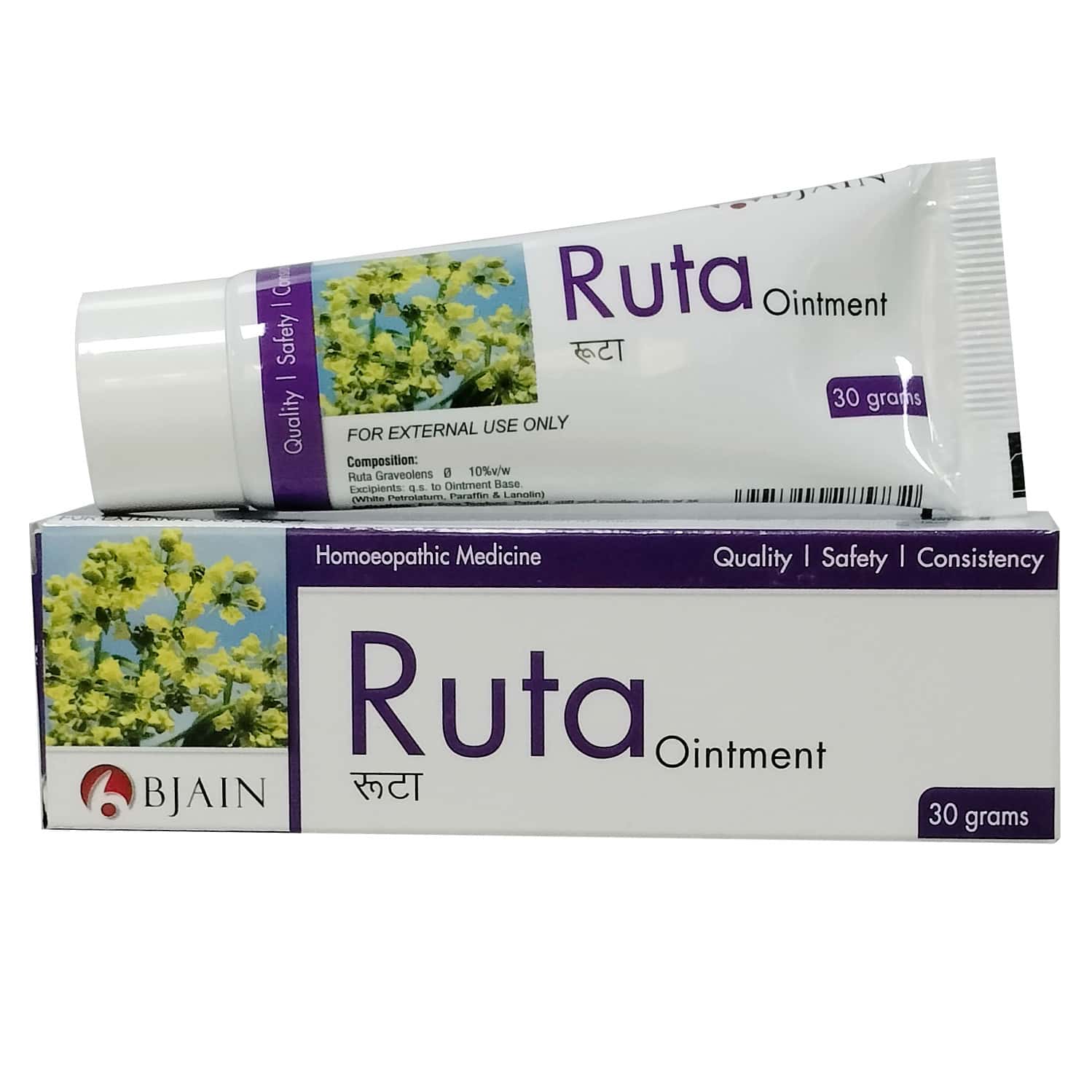 Bjain Ruta Homeopathic Ointment - 30gm