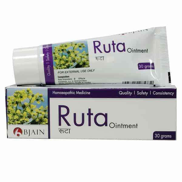 Bjain Ruta Ointment For Joint . Tendon & Muscle Pain - 30Gm