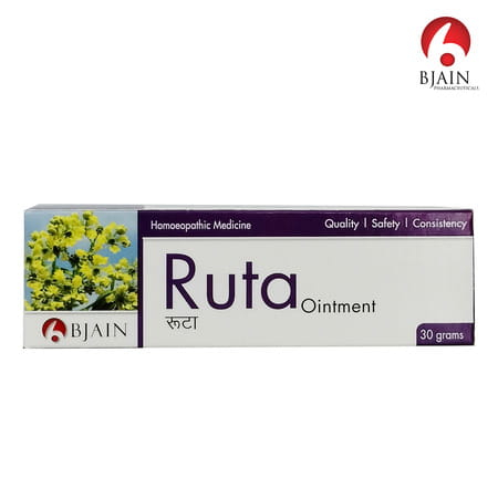 Bjain Ruta Homeopathic Ointment - 30gm