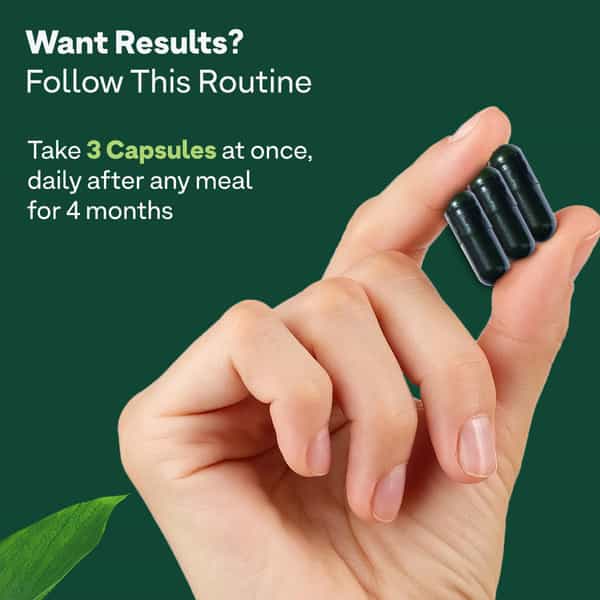 Oziva Advanced Hair Growth Actives Reduces Thinning Hair & Improves Scalp Coverage | 90 Capsules