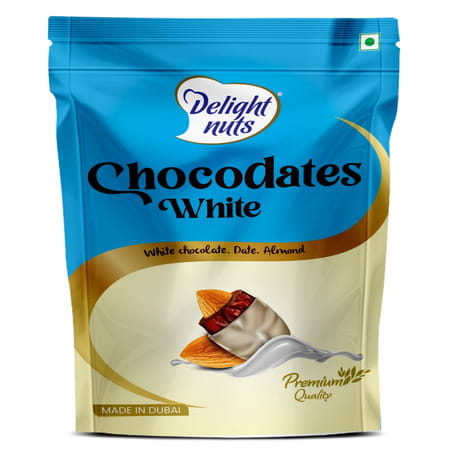 Delight Nuts Chocodates White 200gm