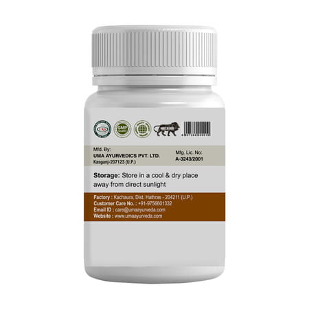Uma Ayurveda Haridra Capsule Ayurvedic Capsules 60 Caps
