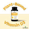 Nutrazee Vegan Vitamin D3 Supplement Plant Based Liquid Filled Capsules 60 Capsules