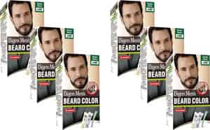 Bigen Men's Beard Color Brown Black B102 40g (pack Of 6)