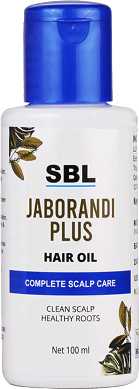 Buy SBL JABORANDI PLUS HAIR OIL 100 ML PACK OF 2 Online & Get Upto 60