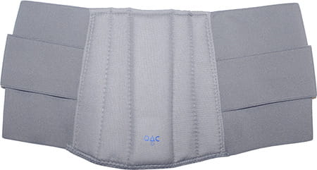 Oac Lumbo Sacral Belt - Grey - Small - 1 Unit