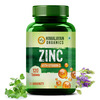 Himalayan Organics Zinc With Vitamin C | 2x Immunity | Bottle | 120 Tablets