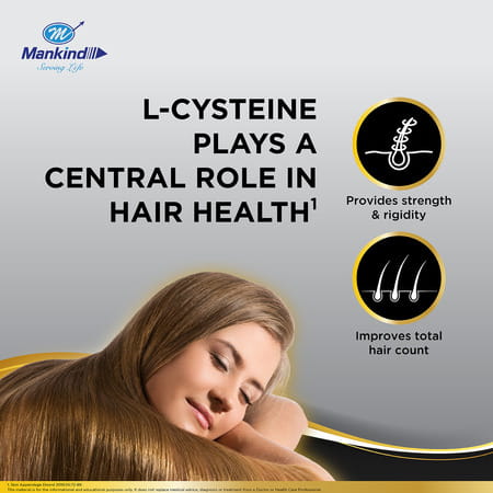 Hairbless Supplement | Biotin & Niacin | Gluten Free | Enriched With L-Cystiene | 30 Tablets