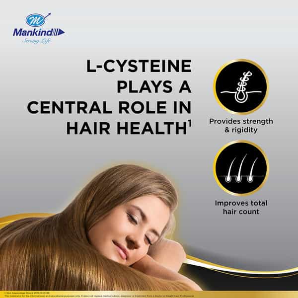 Hairbless Supplement | Biotin & Niacin | Gluten Free | Enriched With L-Cystiene | 30 Tablets