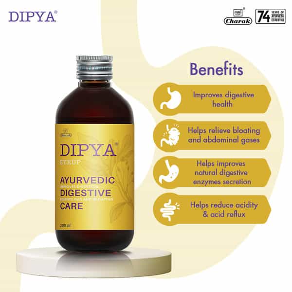 Dipya Ayurvedic Digestive Syrup - 200Ml