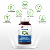 Bliss Welness Calcium Magnesium Zinc Vitamin D3 K2 B12 Folic Acid|Joint And Bones - 120 Veg Tablets