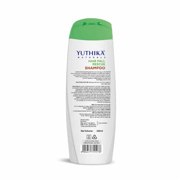 Yuthika Naturals Total Nourishing Hair Solutions Shampoo Hair Fall Rescue 340Ml
