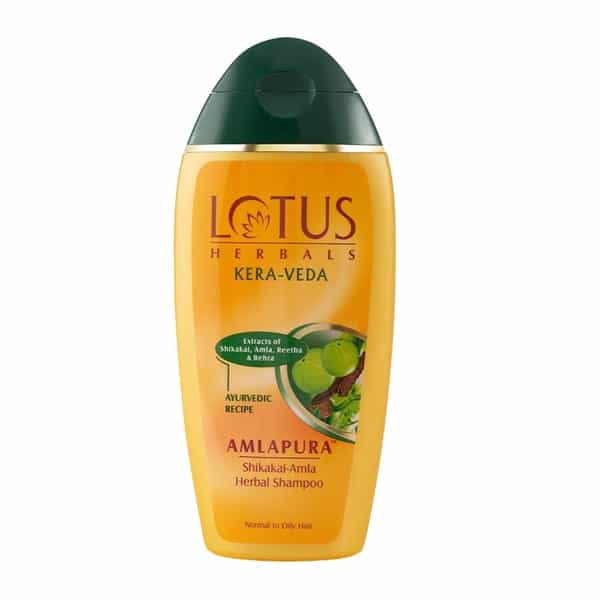 Lotus Kera-Veda Amlapura Shikakai- Amla Herbal Shampoo 200 Ml