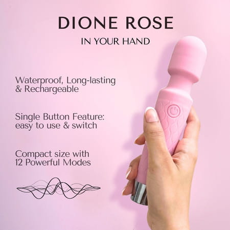 Libertee Dione Rose Personal Body Massager For Women