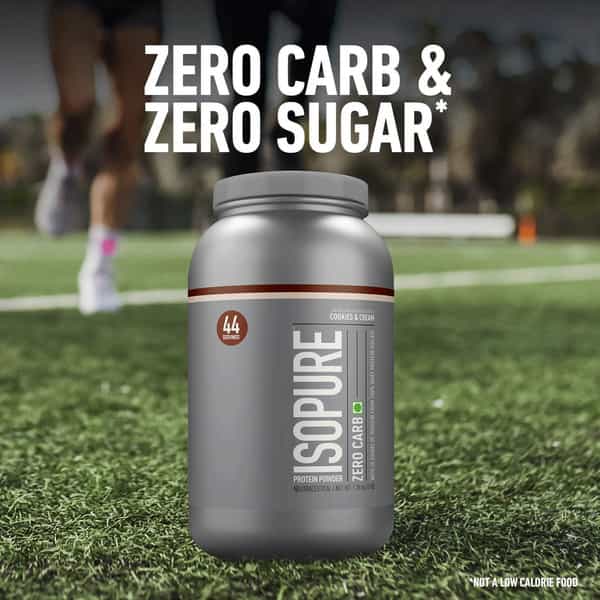 Isopure Zero Carb 100% Whey Protein Isolate Powder-3Lbs-1.36 Kg(Cookies & Cream)