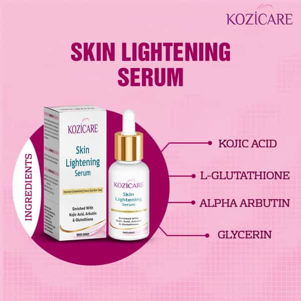 Kozicare Skin Lightening Serum - 30Ml