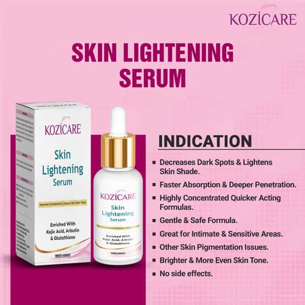 Kozicare Skin Lightening Serum - 30Ml