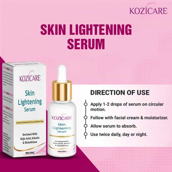 Kozicare Skin Lightening Serum - 30Ml