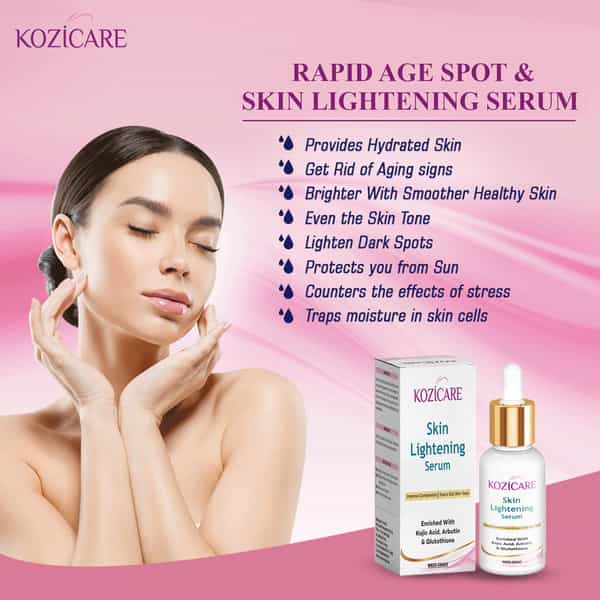 Kozicare Skin Lightening Serum - 30Ml