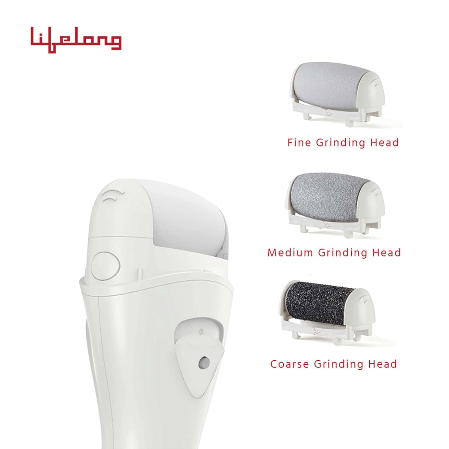 Buy LIFELONG LLPCW04 RECHARGEABLE PEDICURE DEVICE FOR CALLUS & DEAD