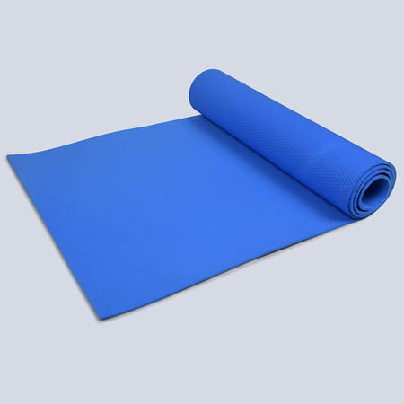 Beatxp Blue Color (4mm) Eva Yoga Mat For Women & Men|Textured Surface |High Resilience Exercise Mat