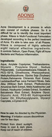 Kitava Acne Buster Face & Body Gel 50 Ml