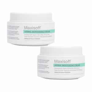 Maxisoft Herbal Moisturizing Cream | Squat Jar | 50 Gm | Pack Of 2