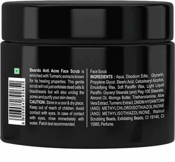 Beardo Acne Control Face Scrub - 100 Gm