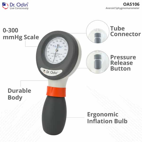Aneroid Sphygmomanometer Palm Type Oas 106