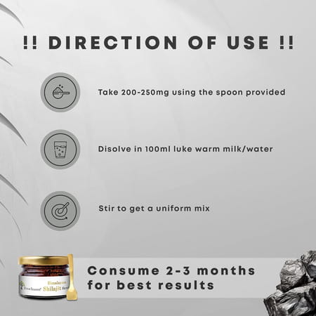 Four Seasons Himalayan Shilajit Gold Resin (20Gm) | Boost Performance | Endurance And Stamina