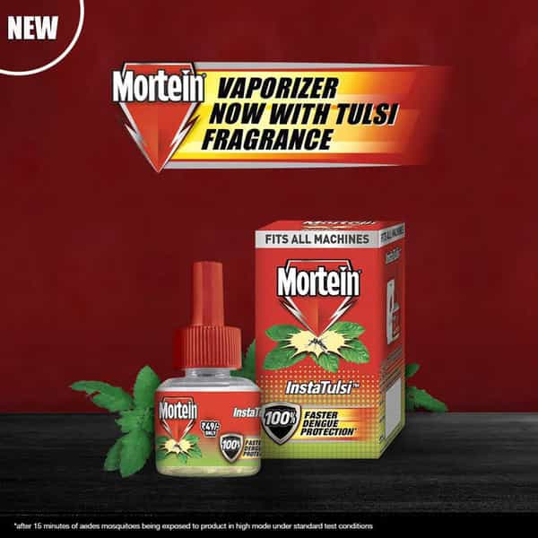 Mortein Insta Refill Tulsi - 35 Ml + 25% Extra
