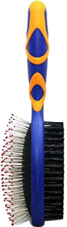 Pawcloud Double Side Dog Grooming Pin Dog Brush Pet Deshedding Grooming Pin Brush Small