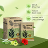 Nisha Nature Mate Henna Based Hair Colour Original Black 60g | No Ammonia/Resorcinol | 100% Coverage