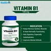 Healthvit Vitamin B1 Thia-Min 100Mg Multivitamin Tablets Bottle Of 60