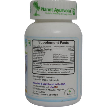 Planet Ayurveda Coolstrin B Capsules - 60 Capsules