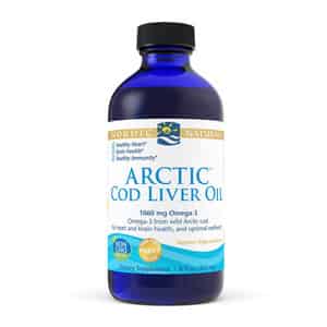 Nordic Naturals Arctic Cod Liver Oil 1060 Mg Omega 3 Fish Oil Epa & Dha Unflavored 237ml