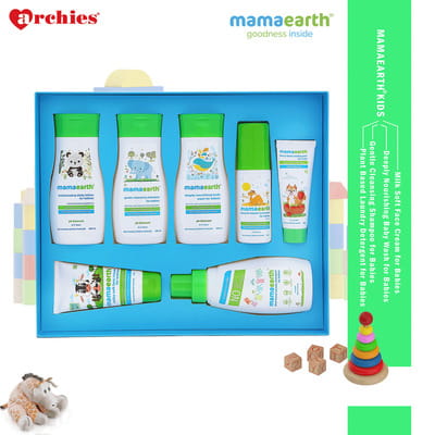 Buy MAMAEARTH SUMMER ESSENTIAL KIT FOR BABIES Online Get Upto 60 - Main Image