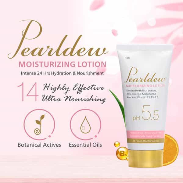 Pearldew Winter Care Combo Ultra Rich Moisturizing Body Wash 300 Ml And Moisturizing Lotion 100 Ml