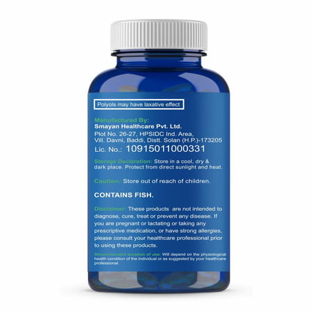 Carbamide Forte Double Strength Fish Oil 1000mg With Omega 3 600mg-120 Capsules