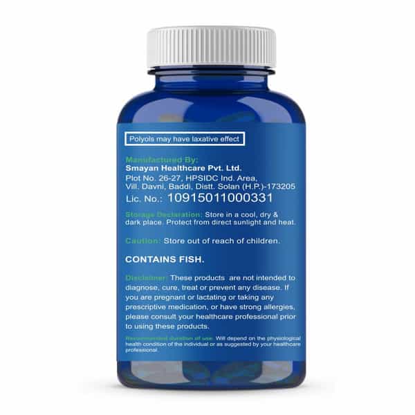 Carbamide Forte Double Strength Fish Oil 1000Mg With Omega 3 600Mg-120 Capsules
