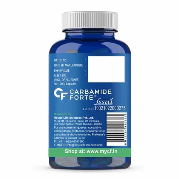 Carbamide Forte Double Strength Fish Oil 1000Mg With Omega 3 600Mg-120 Capsules