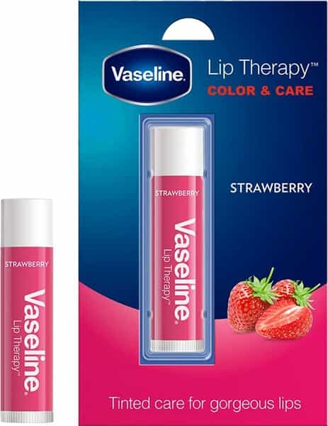 Vaseline Color & Care Strawberry Chapstick-4.5 G