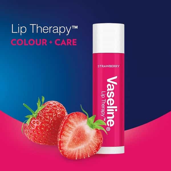 Vaseline Color & Care Strawberry Chapstick-4.5 G